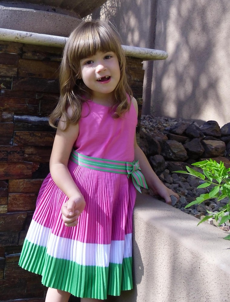 Katie Murphy received a cord blood transplant in January 2010 to treat her hypotonia. 